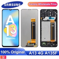 Original For Samsung Galaxy A13 4G LCD Display Touch Screen Digitizer For Samsung A13 LTE For Samsun