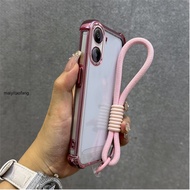 Xiaomi poco X7 PRO 5G POCO X7 4G 2024 REDMI A5 4G Phone Case Shockproof New Color Pink Electroplatin