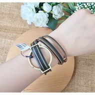 Faux leather bracelet - grk 670012