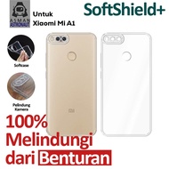 Case SoftShield Untuk Xiaomi Mi A1 / Mi 5X | Premium Silikon - Clear