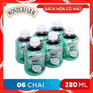 LỐC 6 CHAI TRÀ BÍ ĐAO WINTER MELON TEA WONDERFARM 280ML