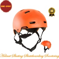 Oxelo MF540 Inline Skating Helmet for Children and Adults Skateboarding Scootering Helmet