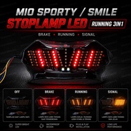 Mio Sporty Mio Smile Led Running Astro Animation PNP MIO Led Stop Light