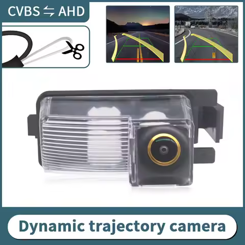 AHD Dynamic Trajectory 170 ° Car Rear View Reverse Camera For Nissan Patrol Super Safari Y61 Patrol 