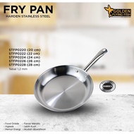 ️Golden Flying Fish Original - Fry Pan Non-Stick Stainless Harden Steel - Wok Pan Frying Pan - Pan Stainless Steel - Diameter 20 22 24 26 28 cm