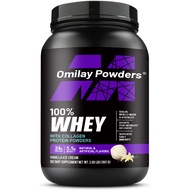 Omilay Whey Protein Powder โปรตีน BCAA กรดอะมิโน เวย์โปรตีน อาหารเสริม กีฬา โภชนาการ การสนับสนุน Hig