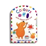 Colors With Albert and Joe lead the fun way imported children's book