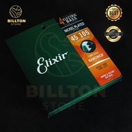 SENAR BASS ELEKTRIK ELIXIR 4 STRING NICKEL PLATED STEEL NANOWEB 45/105 LIGHTMEDIUM-Versace07