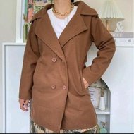 Brown Coat Witchery Size L Preloved