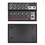 MIX5210 10-Channel Mixing Console Digital Audio Mixer Stereo for Recording DJ Network Live Broadcast Karaoke