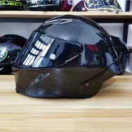 Full face helmet PISTAA bright black motorcycle full face helmet riding fall helmet