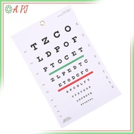 [APJ] Premium Snellen Eye Chart Wall Chart Plastic Waterproof Snellen Charts For Eye Test Exams [NEW