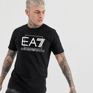 Armani Exchange EA7 Original Men's T Shirt Classic Cotton Round Neck Short Sleeved Loose Casual Cott
