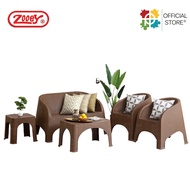 Zooey Modern Rattan Sala Set