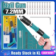 XTITAN Nail Gun Concrete Nail Gun Cordless Rivet Gun Tufting Gun Concrete Wall Fastening Anchor Wire Slotting tool (20 Free Nails) 钉枪 吊顶神器