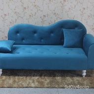 WJArt-Sofa Small Apartment Single Sofa Lazy Sofa Double Sofa European Fabric Sofa Bedroom Small Sofa XEJL