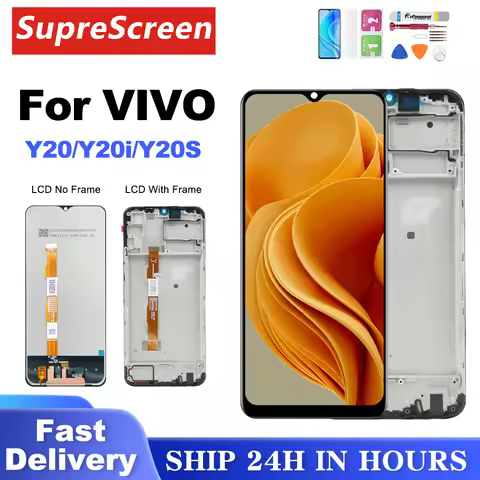 Y20 Y20S Y20i LCD for VIVO Y20 V2029 Lcd Display Touch Screen Digitizer Assembly For VIVO y20S Y20i