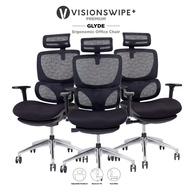 (VISIONSWIPE+) GLYDE Office Chair - (FREE ASSEMBLY) / Computer Chair/ Office chairs / Study / Gaming chair / Ergonomic