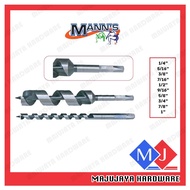 MANN'S SDS Wood Auger Twist Drill Bit SDS Shank Auger Drill Bit Straight Shank Wood Auger Twist Dril