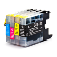 LC77 XL LC-77 XL Compatible 4 Multi Pack Ink Cartridge Brother LC77 (B/C/M/Y)