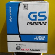 PROMO - AKI MOBIL BATTERY GS ASTRA PREMIUM NS40ZL 12 VOLT 35 AMPER