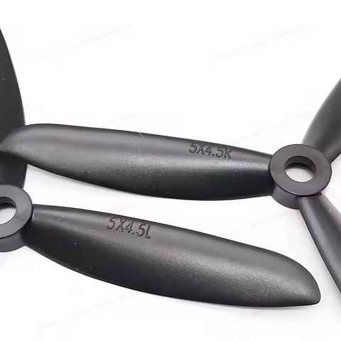 4Pcs /2pcs Prop 4045 5045 6045 6x4.5 5x4.5 4x4.5 Black 3-blade Propeller Props CW CCW For Quadcopter