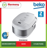 BEKO RCM50823W Microcomputer Rice Cooker 1.8L, 860W  ( Periuk Nasi )智能电饭煲