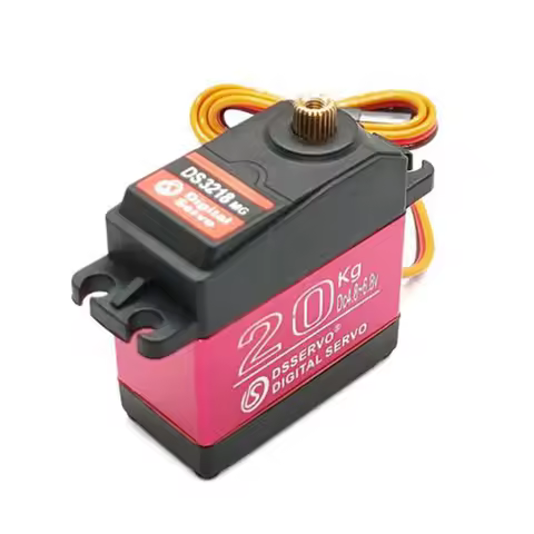 180/270/360 Controllable Degree Dsservo Waterproof Servo DS3218 PRO 20KG Metal Gear Servo for 1/8 1/