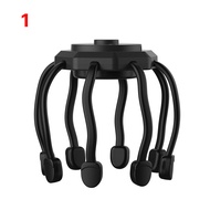 GlowHealthH Điện bạch tuộc da đầu massager tay-miễn phí 8 móng vuốt rung danh bạ 360 độ 3 chế độ đầu