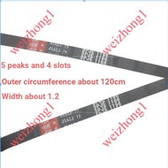 Suitable for drum washing machine belt 5PJE1196 multi-carrying belt 5 peak 4 slot drive belt multi-v