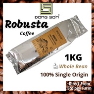 Dong Son Robusta Coffee Bean 100％ Single Origin 1KG First Grade Imported From Vietnam Biji Kopi