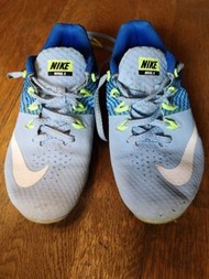 35. 5 blue Nike Rival S spikes running sprint track and field kid 童 田徑 釘鞋
