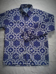 BATIK SEKOLAH LERENG BIRU