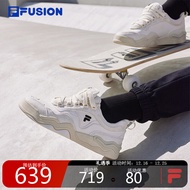 ST/🏮FILA FUSIONFila Trendy Brand Women's ShoesKICKProfessional Skateboard Shoes2023Winter Wave Bottom Shoes ABWS
