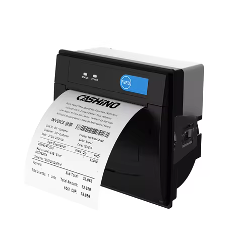 Cashino EP-300 80mm 12V 5-9V Micro Panel Thermal Receipt Printer For Autoclave Sterilization