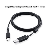 Replacement USB-C Charging Cable for Logitech G502X Plus / G Pro X Superlight 2 / GPW3 Gaming Mouse 
