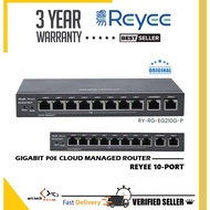 REYEE 10-PORT GIGABIT POE CLOUD MANAGED GATEWAY ( RY-RG-EG210G-P )