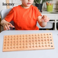 [Ioensy] Wooden Bingo Masterboard Bingo Board Ball Holder Fun Educational Toy Easy to Use