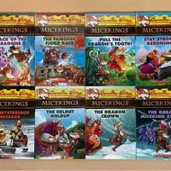 Geronimo Stilton Mkings Mouse Reporter King's Mouse 8 Volumes English Novel Picture Book
