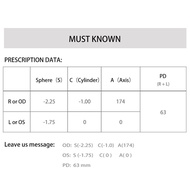 Index 1.56 Kacamata a Minus -0.25 0.5 1 2 3 4 5 a Silinder a Anti Radiasi