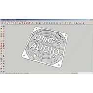 Custom Grill Fan 120mm DS Fan Protector CPU amplifier according to power taste plastic cover 12cm 12