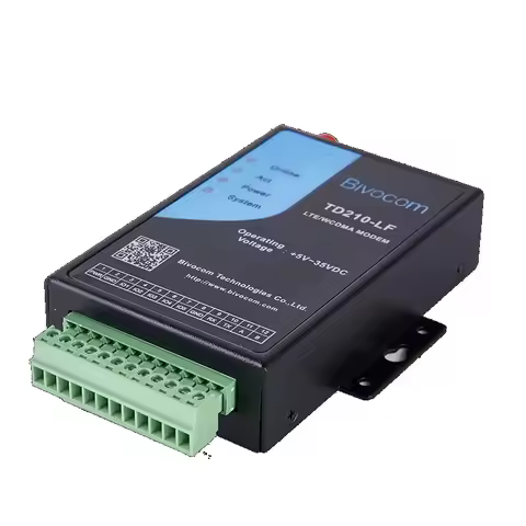 Modbus SMS Alarm Modem 3G 4G GSM/GPRS RS232 RS485 TD210-W DC 5-35V IP30 SIM Card Remote Wireless Mod