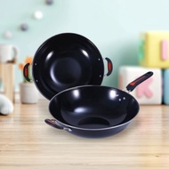 Non-stick enamel frying pan 34 cm