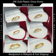 💥readystock💥 KS Emas Korea Cincin Budak KS Gold Plated Ring For Kids