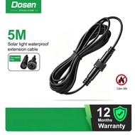 Dosen Solar Light 5M Extension Cable Waterproof Dustproof