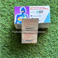 Sandoz Acetylcysteine Effervescent Tablets 600mg