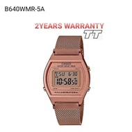 2YEARS WARRANTY Casio Womens Watch Digital B640WMR-5A Rose Gold  B640WMR-5ADF B640WMR-5 B640WMR B640