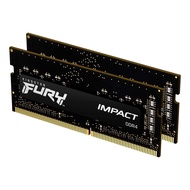 Kingston Fury Impact 32GB (2x16GB) 3200MHz DDR4 CL20 Laptop Memory Kit with 2 KF432S20IBK2/32