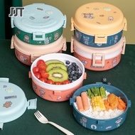 JJT hộp cơm hộp cơm đẹp hộp cơm trẻ em ấm thực phẩm Hộp cơm trẻ em hộp cơm bento hộp cơm trưa hộp cơ