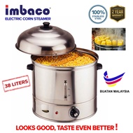 【 BUATAN MALAYSIA 】IMBACO Stainless Steel Commercial Electric Corn Steamer Pengukus Jagung Pengukus 